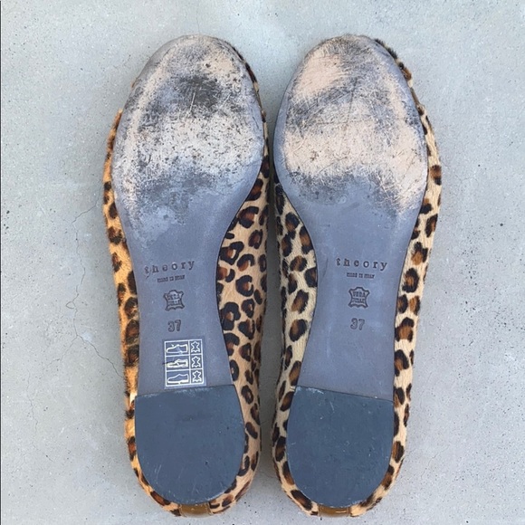 Theory flats leopard print - Picture 6 of 6